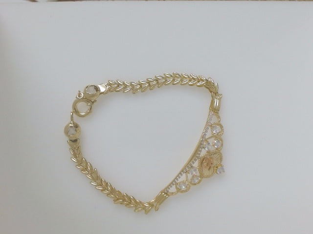 14k Yellow Gold Women's Bracelet 7.9g