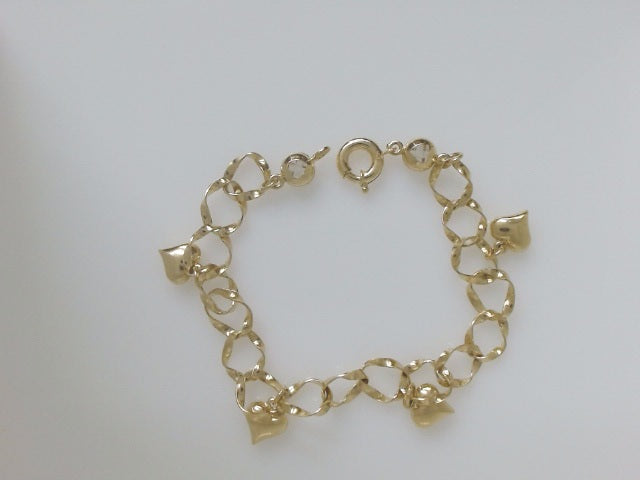 14k Yellow Gold Women's Bracelet 9.2g