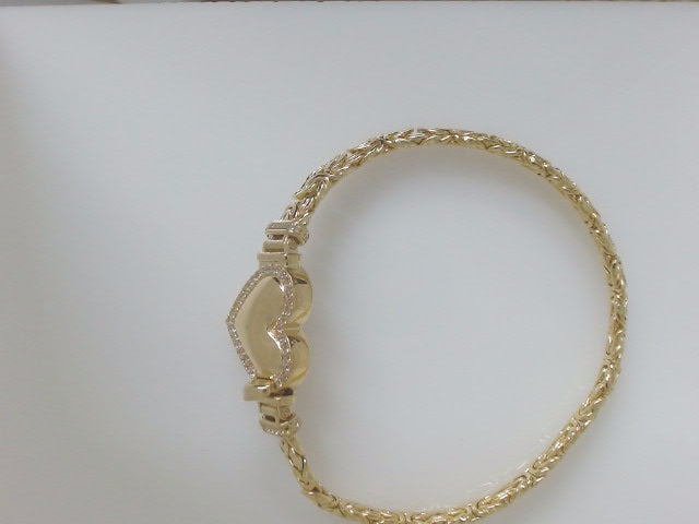 14k Yellow Gold Women's Bracelet 15.5g