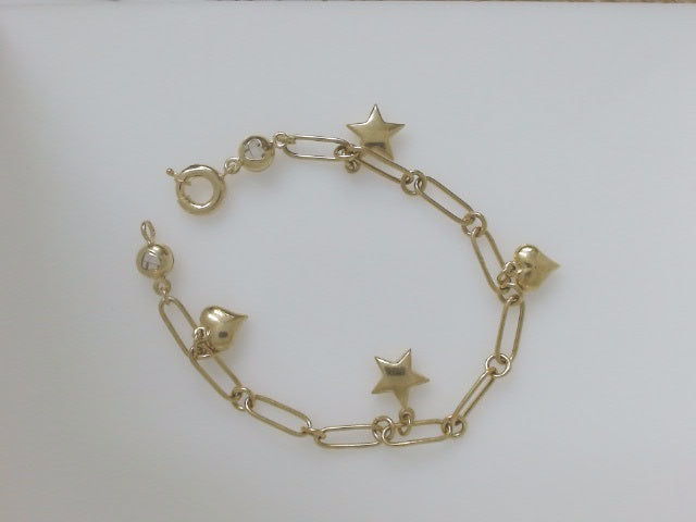 14k Yellow Gold Women's Bracelet 5.6g