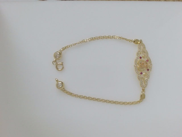 14k Yellow Gold Women's Bracelet 5.1g