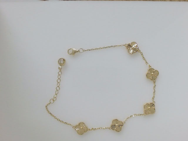 14k Yellow Gold Women's Bracelet 4.7g