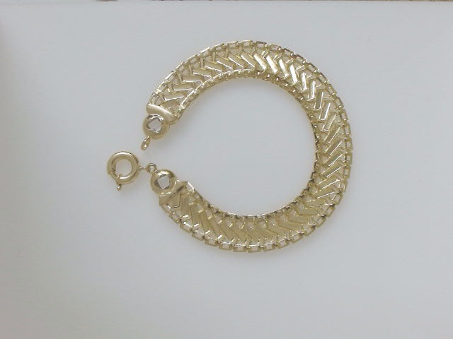 14k Yellow Gold Women's Bracelet 8.3g