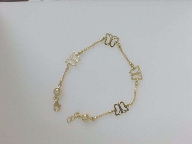 14k Yellow Gold Women's Bracelet 3.3g