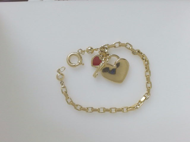 14k Yellow Gold Women's Bracelet 7.8g
