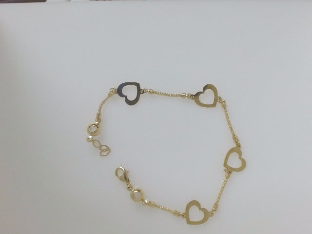 14k Yellow Gold Women's Bracelet 3.5g