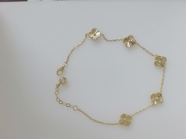 14k Yellow Gold Women's Bracelet 4.7g