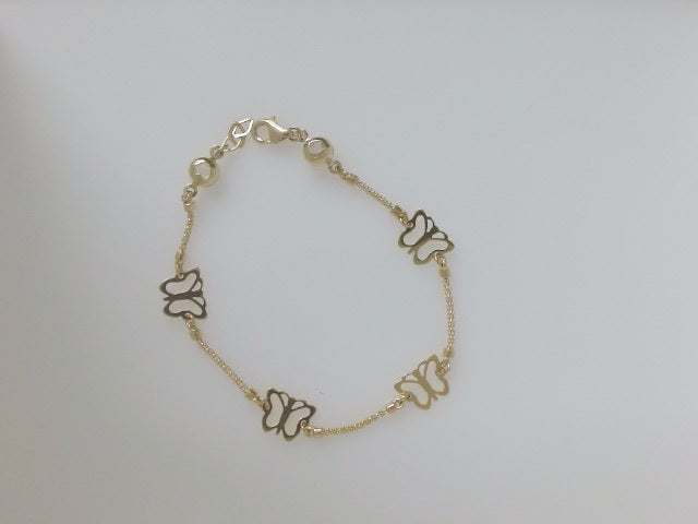 14k Yellow Gold Women's Bracelet 3.4g