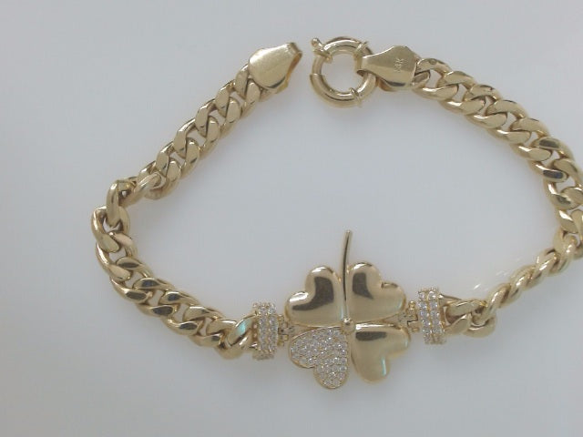 14k Yellow Gold Women's Bracelet 12.7g