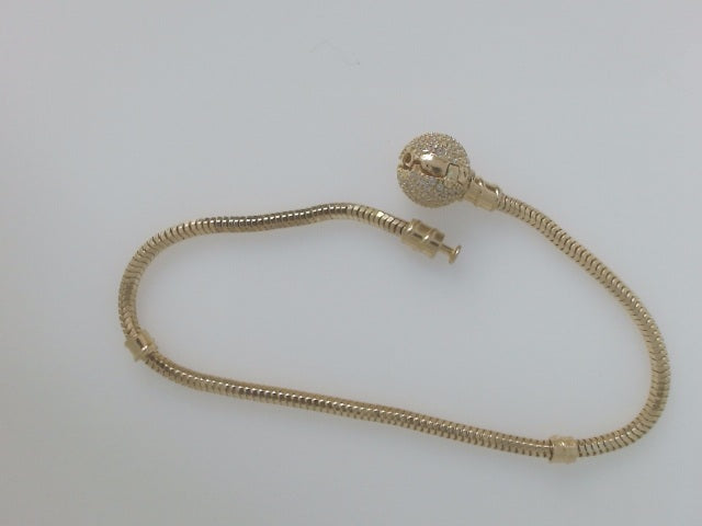 14k Yellow Gold Women's Bracelet 6.9g