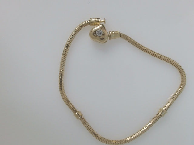 14k Yellow Gold Women's Bracelet 6.8g