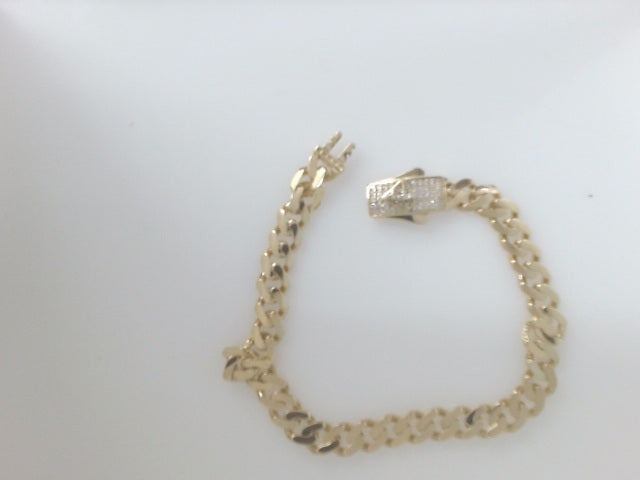 14k Yellow Gold Women's Bracelet 10g