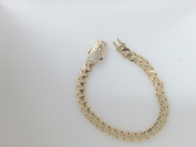 14k Yellow Gold Women's Bracelet 8.9g