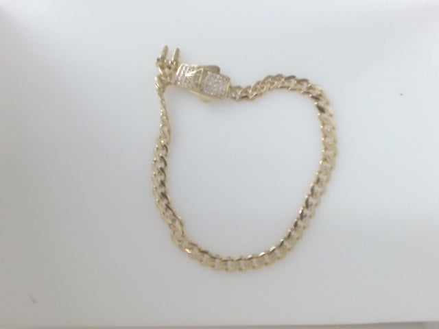 14k Yellow Gold Women's Bracelet 6.6g