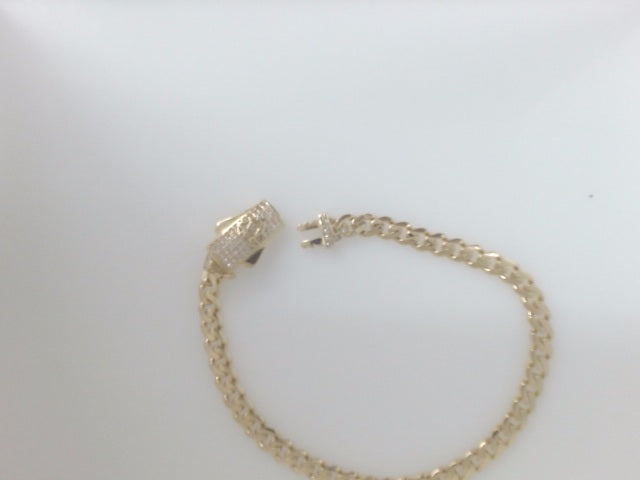 14k Yellow Gold Women's Bracelet 6.8g