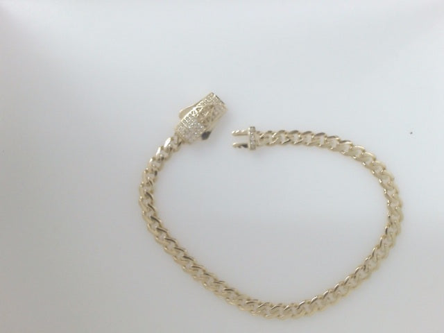 14k Yellow Gold Women's Bracelet 6.9g