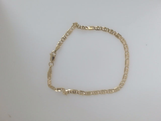 14k Yellow Gold Women's Bracelet 4.9g