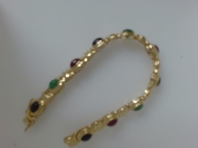 14k Yellow Gold Women's Bracelet 24.3g