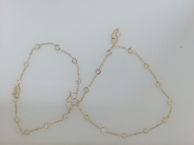 14k Yellow Gold Women's Bracelet 4.8g