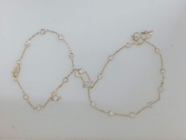 14k Yellow Gold Women's Bracelet 4.8g