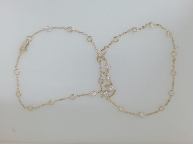 14k Yellow Gold Women's Bracelet 4.8g