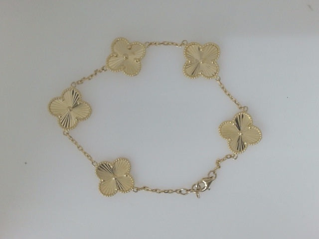 14k Yellow Gold Women's Bracelet 7.7g