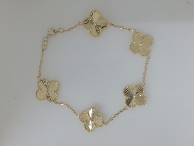 14k Yellow Gold Women's Bracelet 7.8g