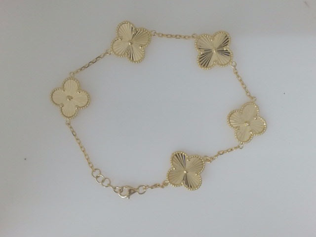 14k Yellow Gold Women's Bracelet 8.2g