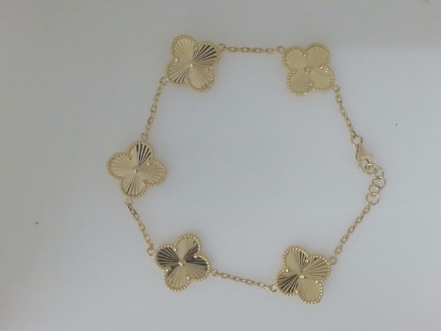 14k Yellow Gold Women's Bracelet 7.8g