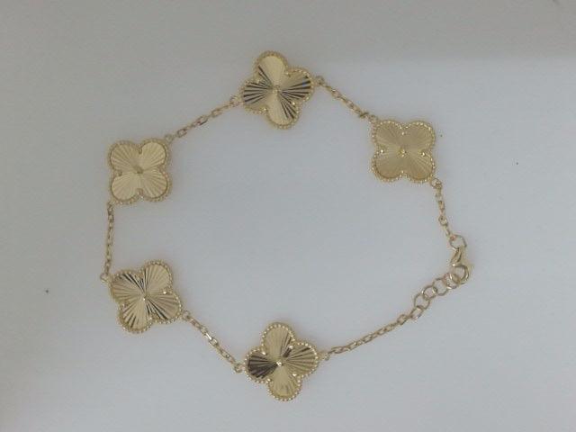 14k Yellow Gold Women's Bracelet 7.7g