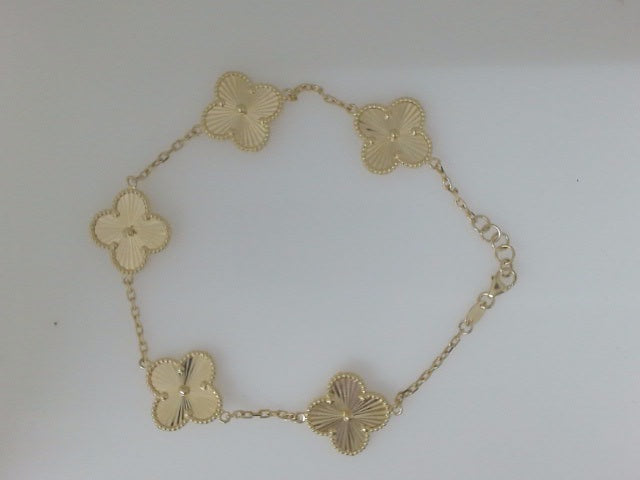 14k Yellow Gold Women's Bracelet 7.8g