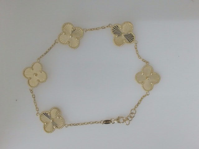 14k Yellow Gold Women's Bracelet 7.8g
