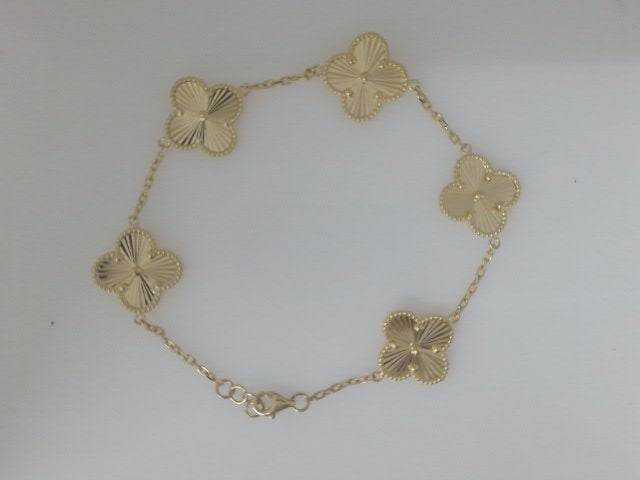 14k Yellow Gold Women's Bracelet 7.9g