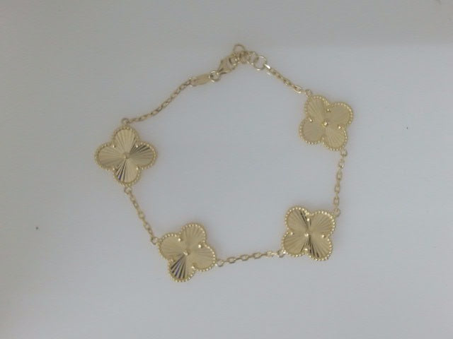 14k Yellow Gold Women's Bracelet 6.6g