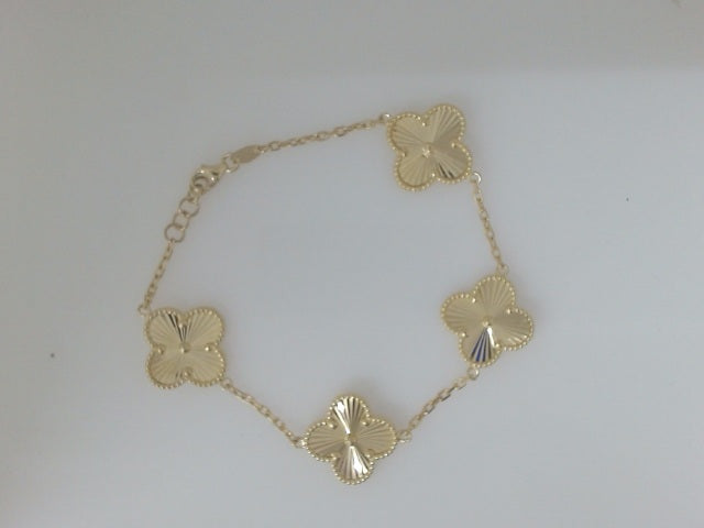 14k Yellow Gold Women's Bracelet 6.5g