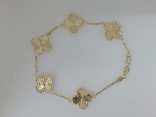 14k Yellow Gold Women's Bracelet 7.9g