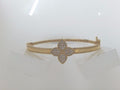14k Yellow Gold Women's Bangle 8.5g
