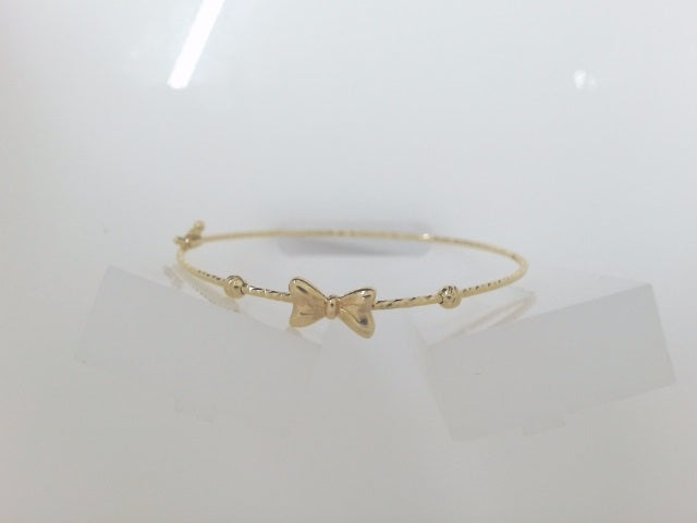 14k Yellow Gold Women's Bangle 1.9g