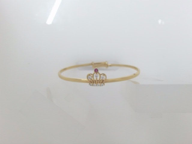 14k Yellow Gold Women's Bangle 4.5g