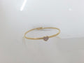14k Yellow Gold Women's Bangle 4.7g