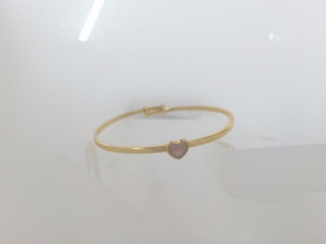 14k Yellow Gold Women's Bangle 4.7g
