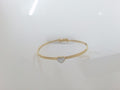 14k Yellow Gold Women's Bangle 4.7g