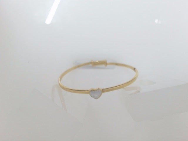 14k Yellow Gold Women's Bangle 4.7g