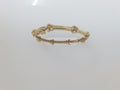 14k Yellow Gold Women's Bangle 4.2g