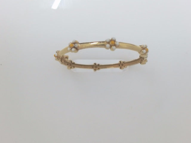 14k Yellow Gold Women's Bangle 4g