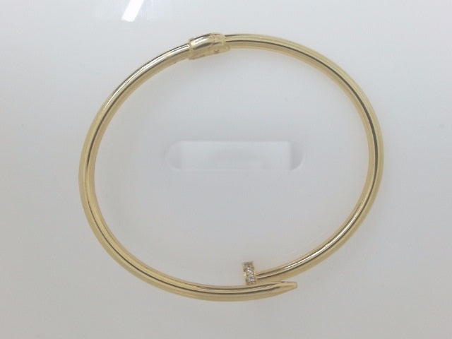 14k Yellow Gold Women's Bangle 6.5g