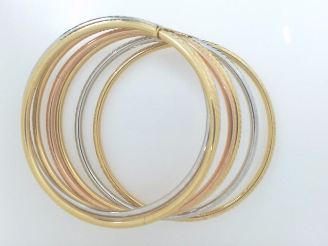 14k Yellow Gold Women's Bangle 19.4g