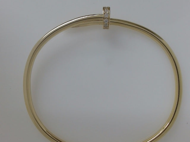 14k Yellow Gold Women's Bangle 29.2g