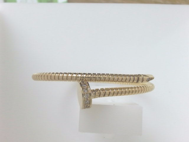 14k Yellow Gold Women's Bangle 16.3g