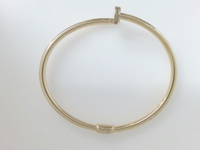 14k Yellow Gold Women's Bangle 6.5g